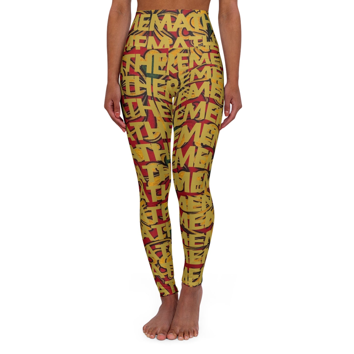 SUPREMEMATHEMATICS HIGH WAIST LEGGINGS