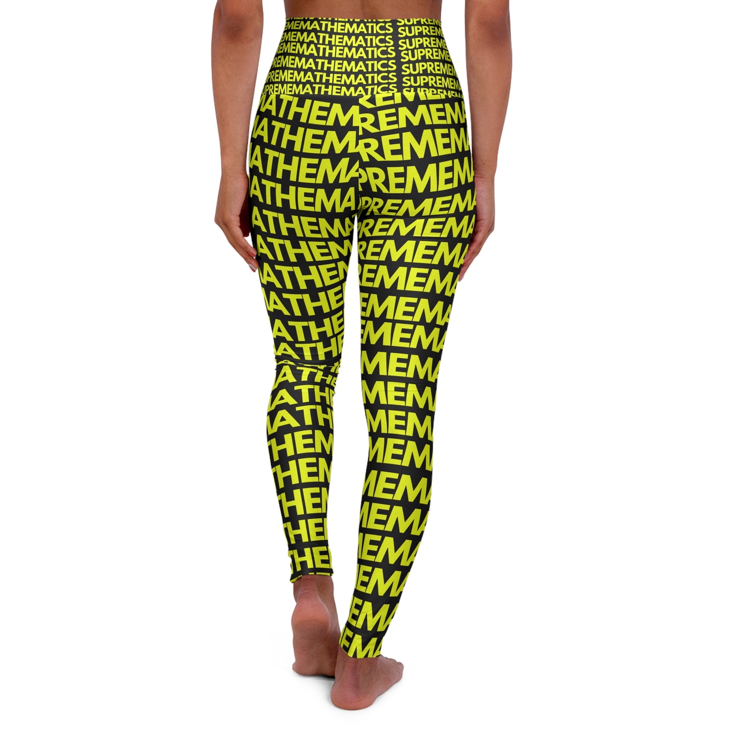 SUPREMEMATHEMATICS HIGH WAIST YOGA LEGGINGS
