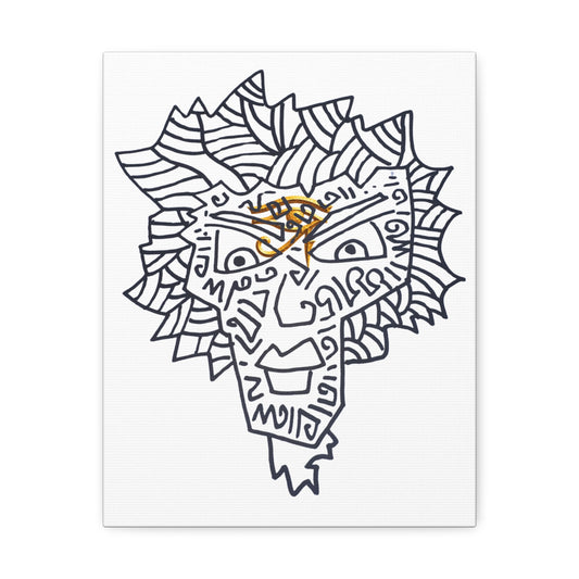 BOXXY FACECARD PRINT ART CANVAS