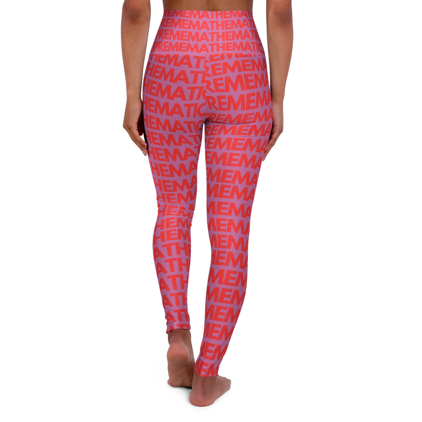 SUPREMEMATHEMATICS HIGH WAIST YOGA LEGGINGS