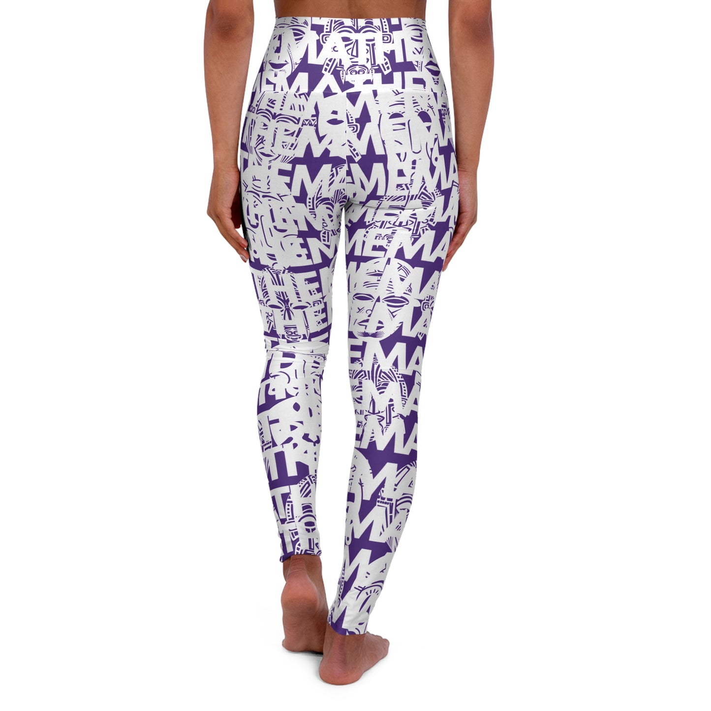 SUPREMEMATHEMATICS HIGH WAIST YOGA LEGGINGS