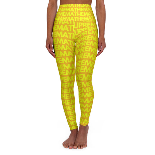 SUPREMEMATHEMATICS HIGH WAIST YOGA LEGGINGS