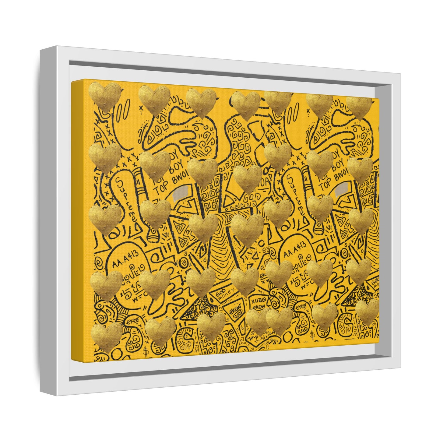 SUPREMEMATHEMATICS FRAMED CANVAS