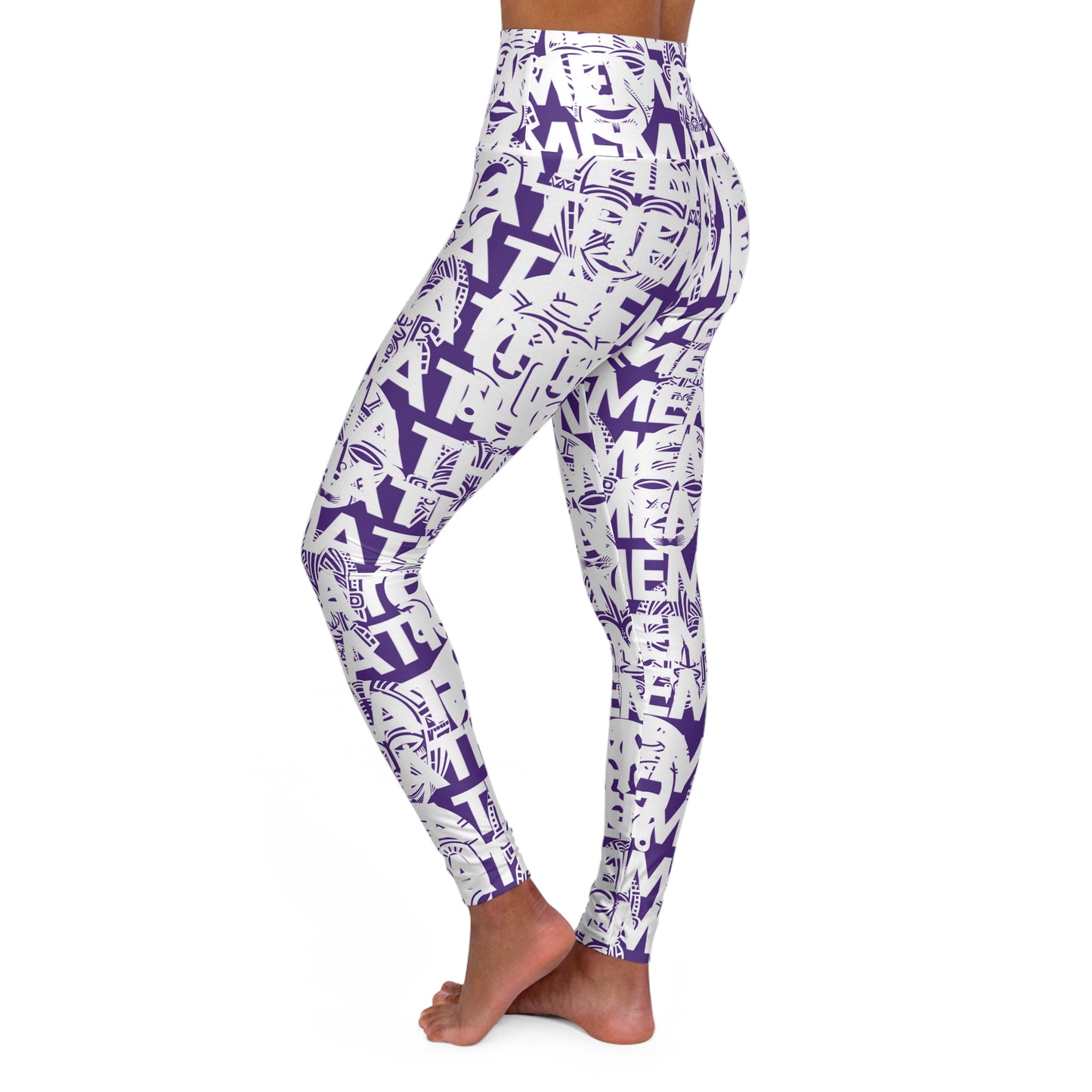 SUPREMEMATHEMATICS HIGH WAIST YOGA LEGGINGS