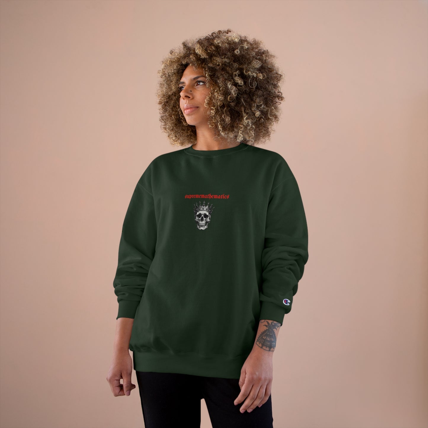 SUPREMEMATHEMATICS SUNFLOWER KINGS SWEATSHIRT